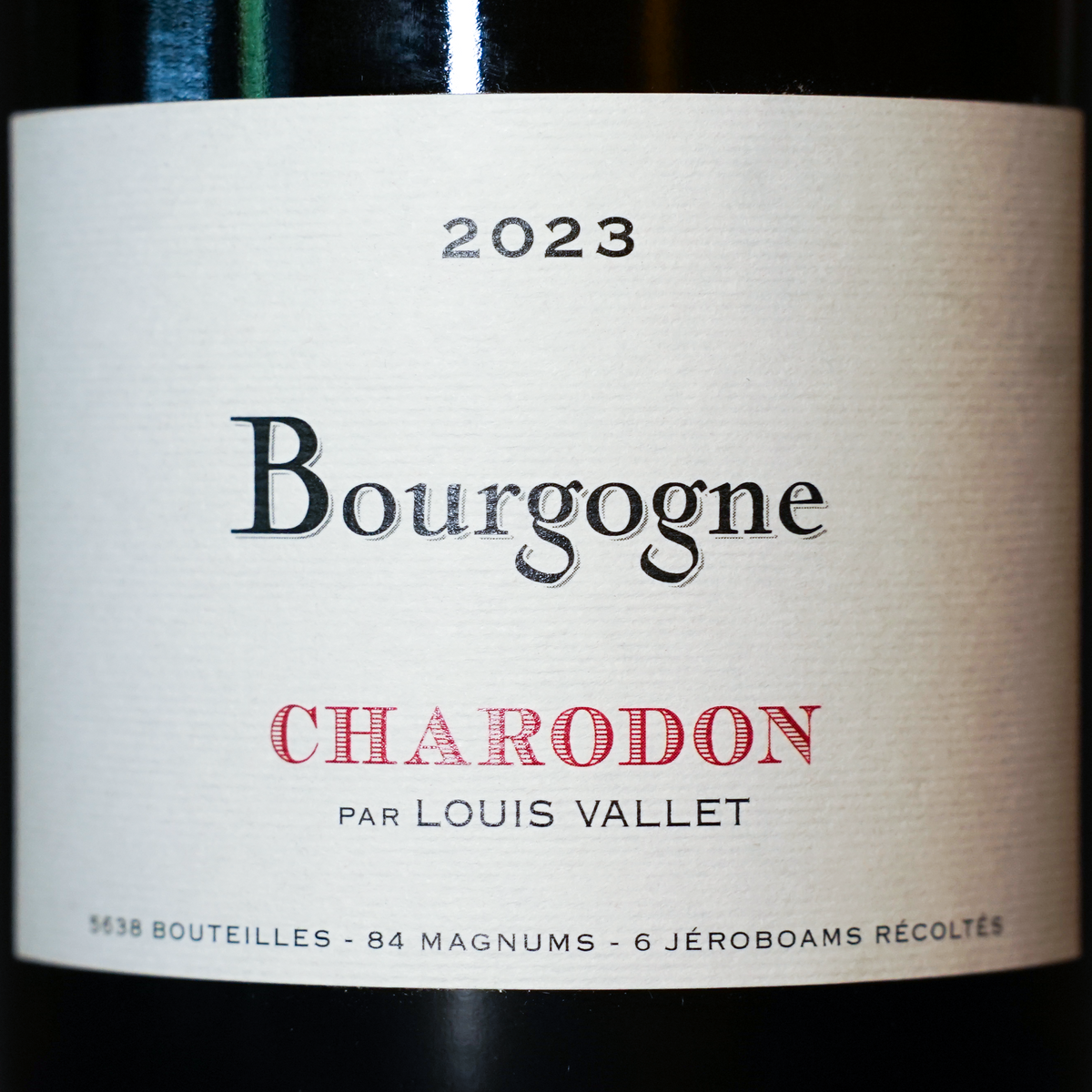 Bourgogne Blanc 2023 - Charodon par L. Vallet
