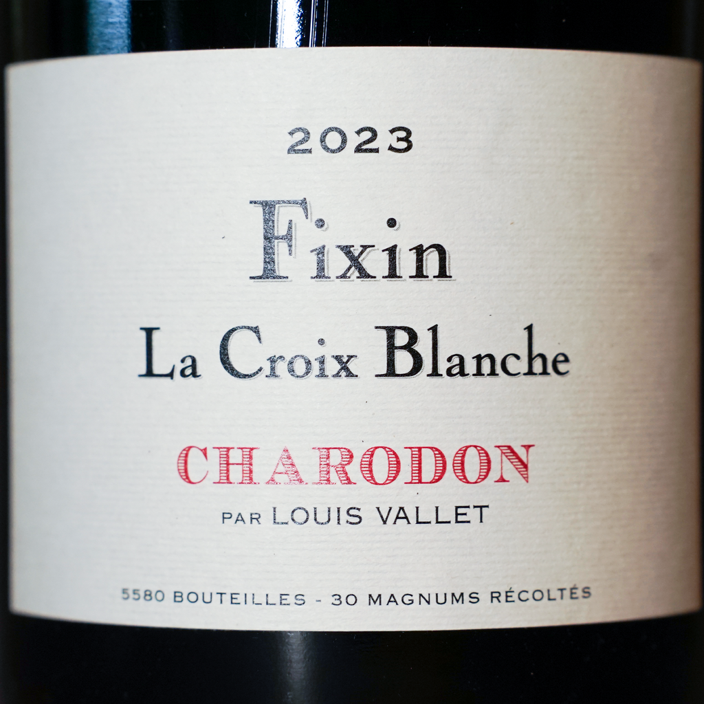 Fixin 'La croix blanche' 2023 - Charodon par L. Vallet