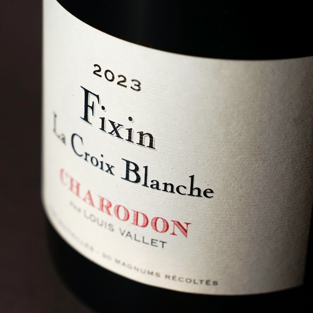 Fixin 'La croix blanche' 2023 - Charodon par L. Vallet