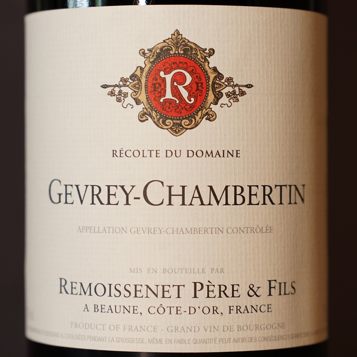 Gevrey Chambertin Village 2022 - Remoissenet Père & Fils