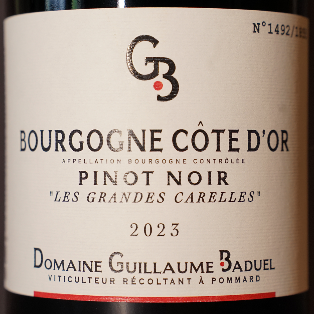 Bourgogne Pinot Noir 'Les Grand Carelles' 2023 - Domaine Guillaume Baduell