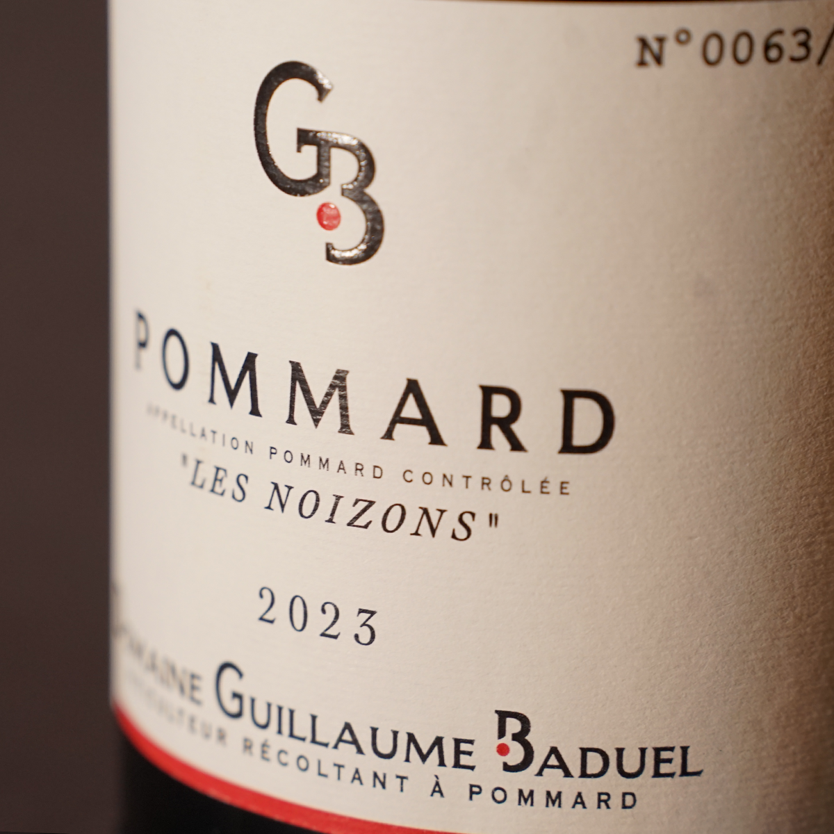 Pommard 'Les Noizons' 2023 - Domaine Guillaume Baduell