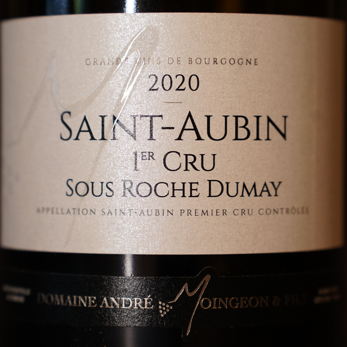 Saint-Aubin 1er Cru 'Sous Roche Dumay' 2020 - Domaine Moingeon