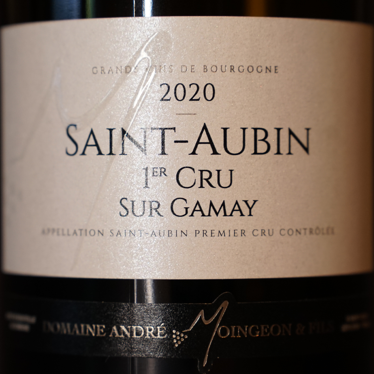 Saint-Aubin 1er Cru 'Sur Gamay' 2020 - Domaine Moingeon