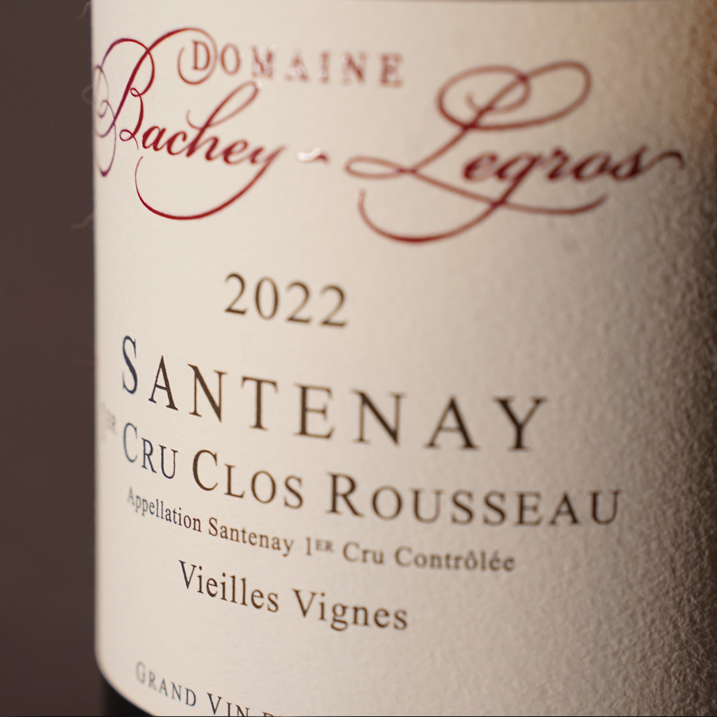 Santenay 1er Cru Clos Rousseau 2022 - Domaine Bachey Legros
