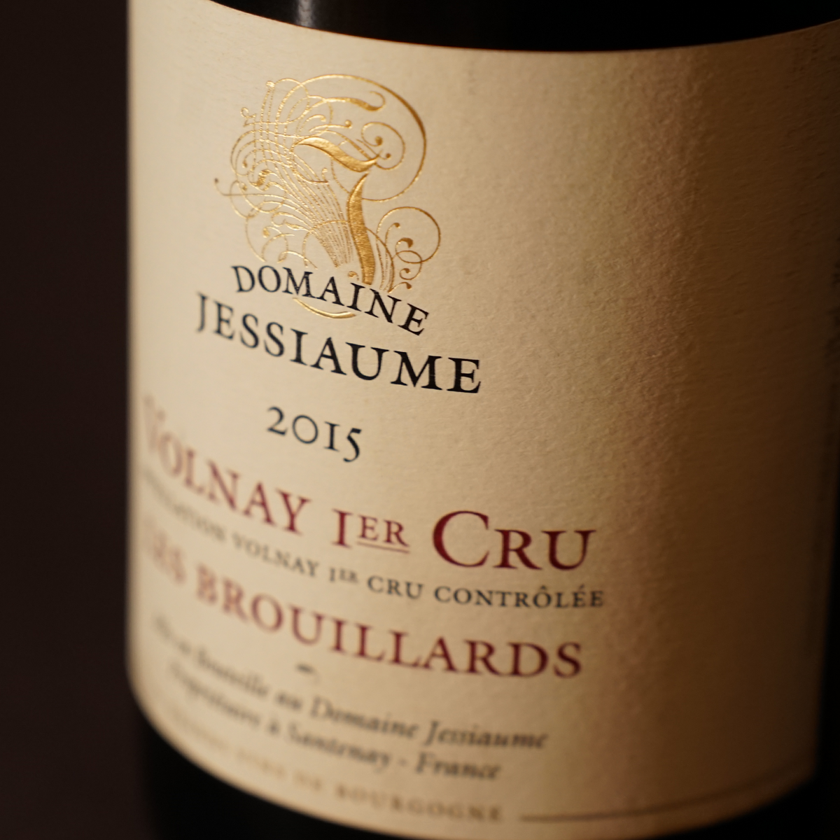 Volnay 1er Cru 'Les Brouillards' 2015 - Domaine Jessiaume